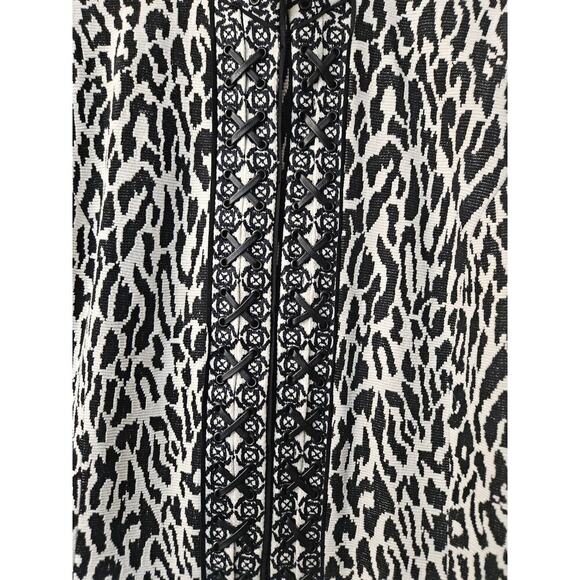 Marchesa Voyage Animal Print Jacket - Picture 2 of 10